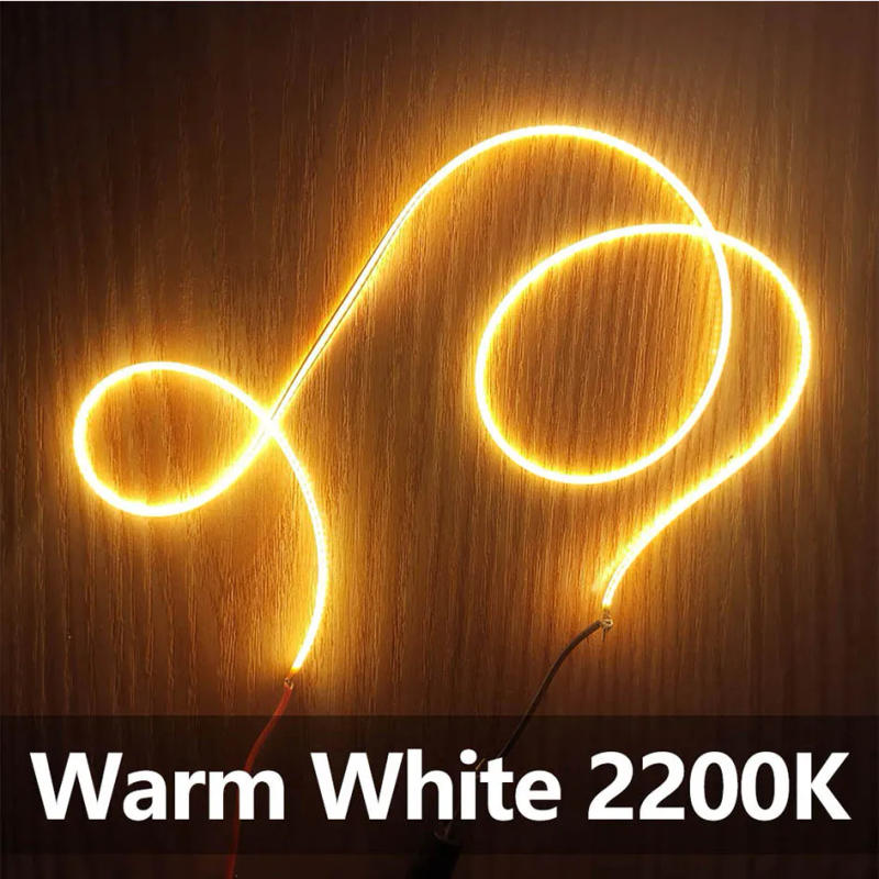 Description Picture 5 of itemDC12V 600mm 2200K 10pcs Edison Bulb Filament Lamp Parts LED Chip Incandescent Light Accessories Diodes Flexible Filament DIY