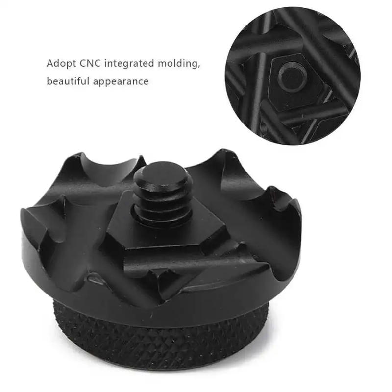 Description Picture 4 of itemAluminium Alloy Camera Cable Clamp Protection Clip Cage Cable Fixator 6 Wire Slots with 1/4in Screw for DSLR Camera Cage L Plate