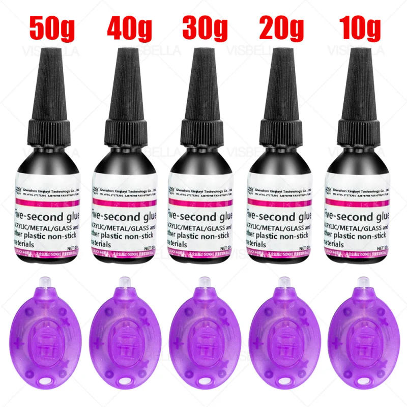 Description Picture 5 of itemUV Light Glue Super Glue 5 Seconds Fix Adhesives Sealer UV Curing Adhesive Bonding & Welding Glue Kit for Glass Metal