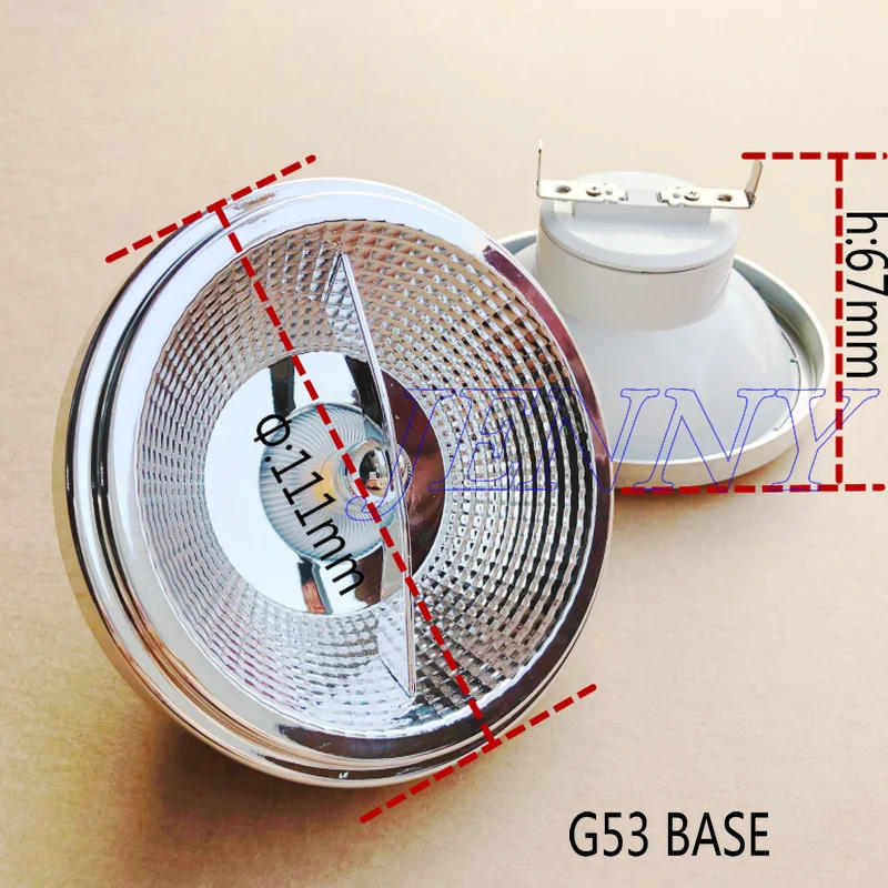 Description Picture 2 of itemDC12V G53 GU10 Downlights AR111 Lamps 3000K 4000K 6000K 15W Light ES111 LED Dimmable Spotlights AC220V