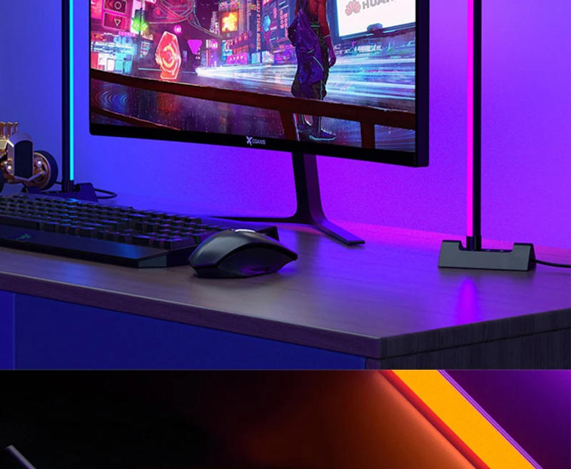 Description Picture 3 of itemPortable Led Stick Light RGB Stick Light Colorful Atmosphere Night Lights Stick USB Selfie Lamp Live Beauty Photography Lighting