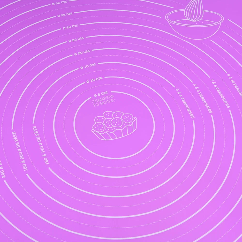 Description Picture 5 of itemPad Baking Mat Sheet Extra Large Baking Mat for Rolling Dough Pizza Dough Non-Stick Maker Holder Kitchen Tools