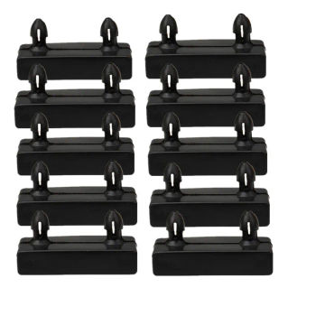 50Pcs Plastic Sofa Bed Slat End Cap Holder Replacement Single/Double Centre Cap Accessories for Holding Securing Furniture Frame