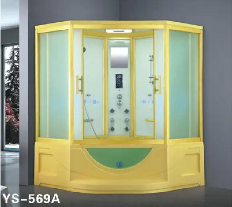 Description Picture 3 of item1650X1650X2150mm Luxury Steam Shower Cabin Bathroom Shower Enclosure Multi-Functional TV Wet Sauna Room YS569