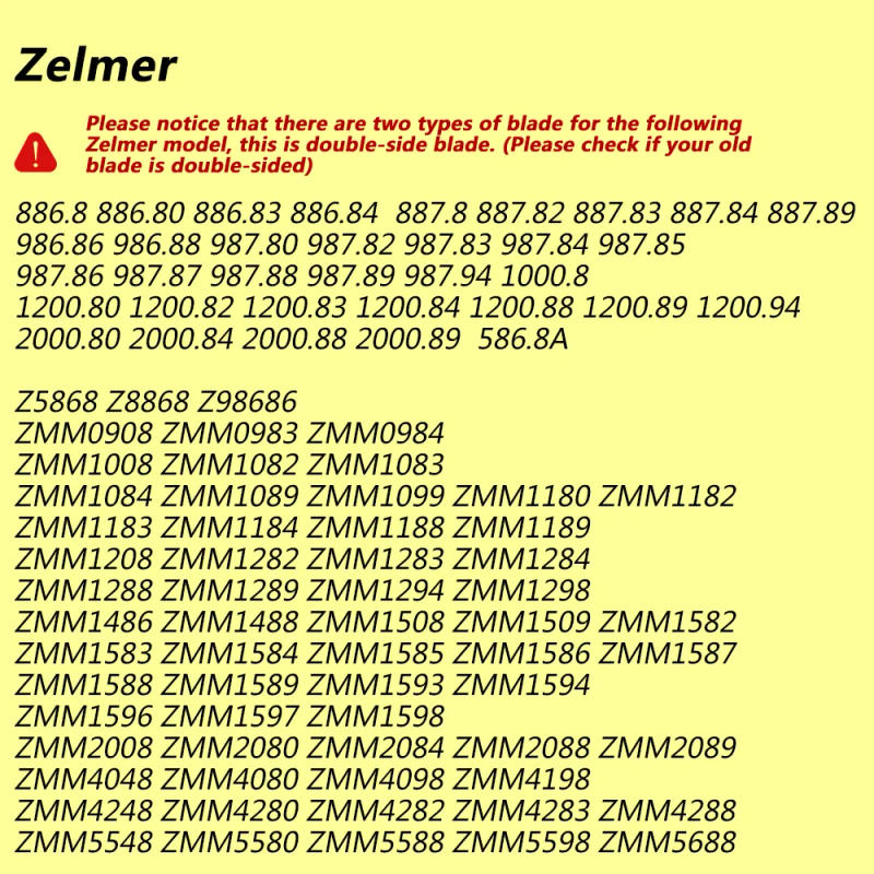 Description Picture 4 of itemMeat Grinder Knife 8# Double Sided Blade Replacement for Zelmer MM1200 Bosch MFW3910W MMWPL Kitchen Appliance Spare Parts 1pc