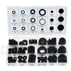 125pcs 180pcs 170pcs Waterproof Protect Wire Tool Set Sealing Rubber Cables Grommet Kit Electrical Plugs Conductor Gasket Ring