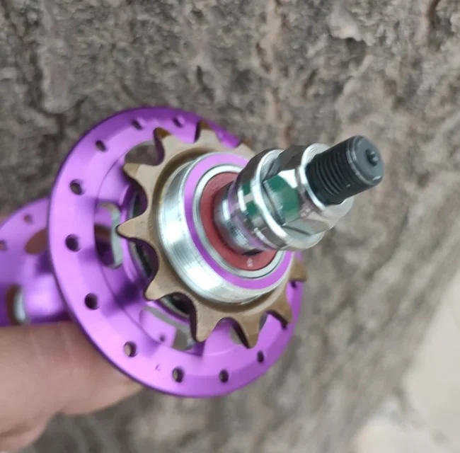 Description Picture 4 of itemMountain Bike Single Speed Track Bike Steel Flywheel 12T BMX Freewheel  Fixed Gear Flywheel 34MM Inner Diameter