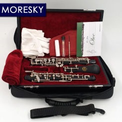 MORESKY Professional C Key Oboe Semi-Automatic Style Cupronickel Silver/Gold/Nickel-Plate S01