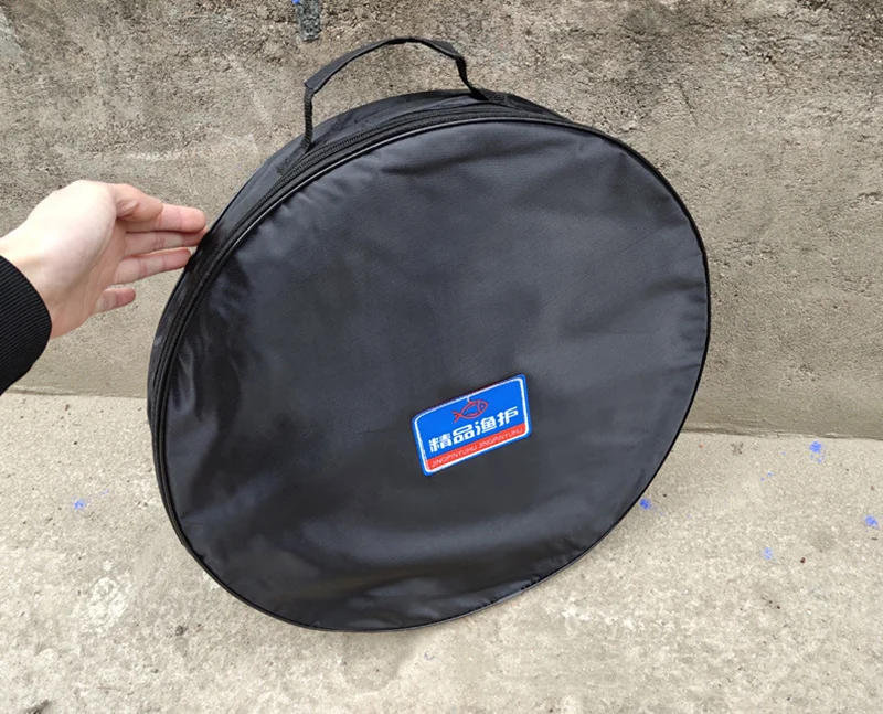 Description Picture 6 of item28/37/44/49/54cm Large Capacity Fishing Net Bag Storage Case Quick-drying for 25/33/40/45/50cm Shrimp Fish Net Fishing Supplies