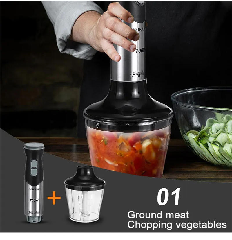 Description Picture 3 of itemHand Mixer Electric Meat Cutter Kitchen Appliance Parts Home Professional Submersible Blender Food Processors Cake Mixer Beater