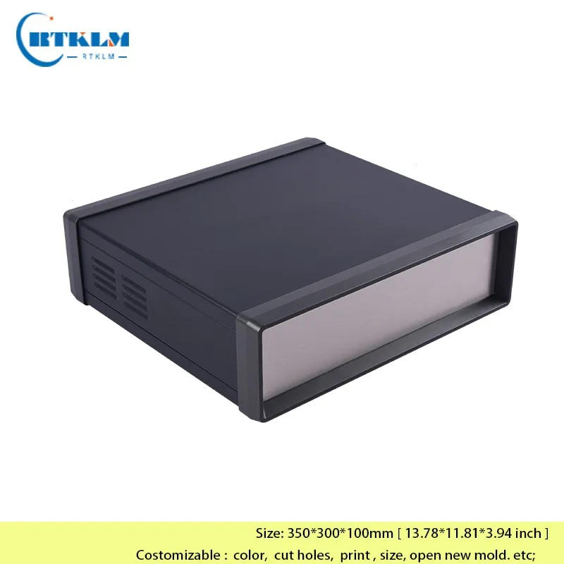Description Picture 6 of itemIron junction box diy project housing desktop box custom cabinet box Iron control box for electron enclosure 350*250*150mm