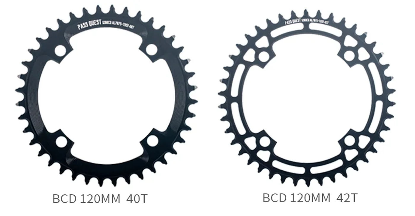 Description Picture 6 of item120mm BCD Chainring for Sram BCD120 CRANK 36T 38T 40T 42T 44T 46T 48T  MTB Bike Chain 120bcd MTB Chainrings