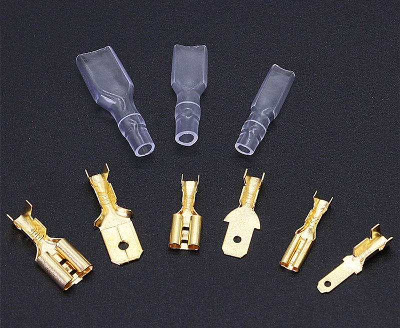 Description Picture 5 of item270pcs 2.8/4.8/6.3mm Crimp Terminals Insulated Seal Electrical Wire Connectors Crimp Terminal Connector Assortment Kit