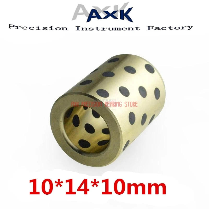 Description Picture 5 of itemAXK 1pcs Jdb Solid Embedded Graphite Self-lubricating Oil Bearing Copper Sheath Sbr10 Sbr12 Sbr16 Sbr20 Sbr25