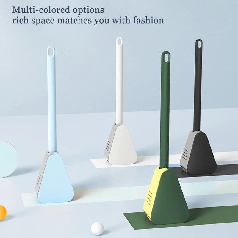 Description Picture 6 of itemHome Golf Toilet Brush and Holder Wall Mounted Cleaning Brush Bendable Brush Head for Cleaning Bathroom Floor Tub Tile