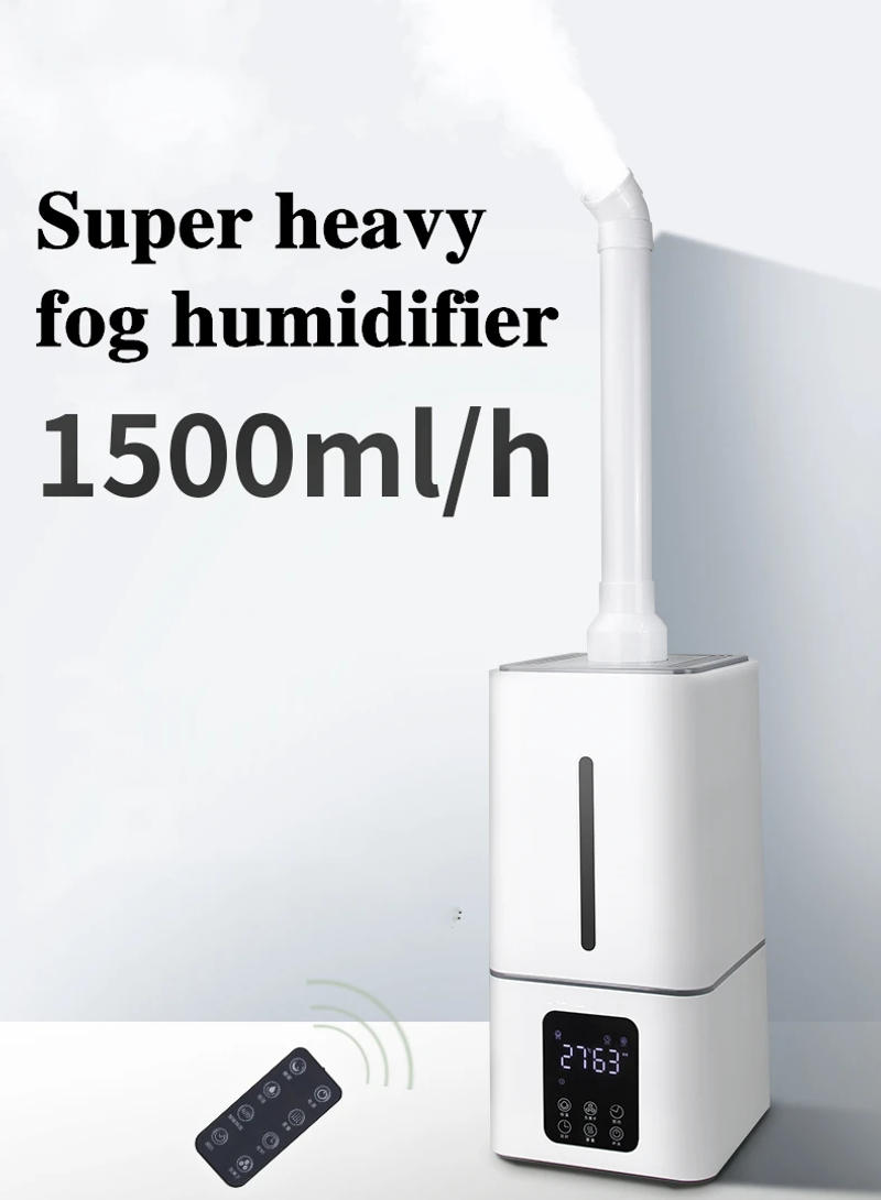 Description Picture 4 of item110V/220V Air Ultrasonic humidifier Mute Commercial Supermarket Vegetables Mist Maker 13L Fogger Spray Anion Humidifiers