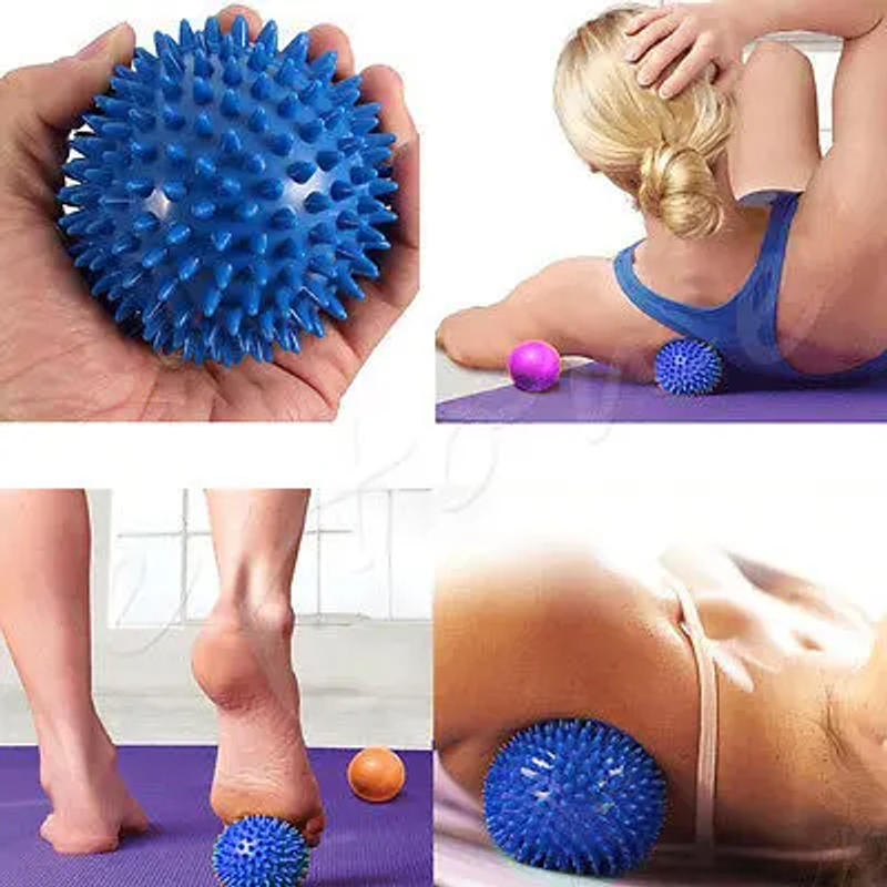 Description Picture 6 of item1 PCS 7CM PVC Spiky Massage Ball High Density Yoga Hedgehog Exercise Balls for Reliever Treatment Foot Pain & Plantar Fasciitis