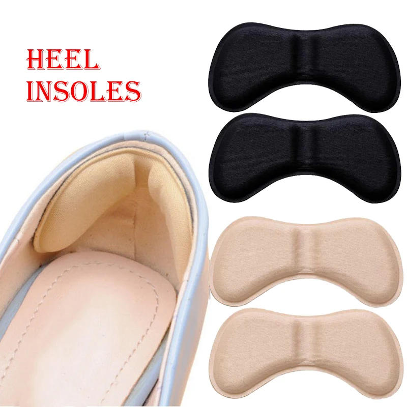 Description Picture 2 of item5 Pairs Heel Insoles Patch Pain Relief Anti-wear Cushion Pads Feet Care Heel Protector Adhesive Back Sticker Shoes Insert Insole