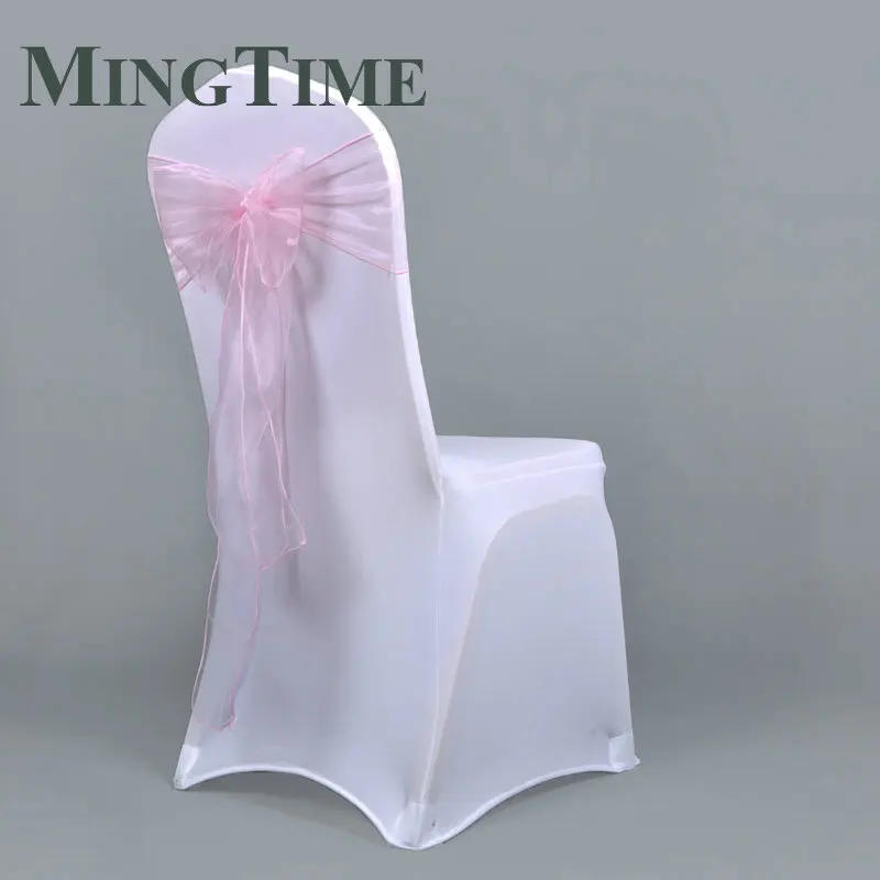 Description Picture 5 of item25pcs 275cm Sheer Organza Chair Sashes Band Ribbon Belt Bow Cover Rustic Wedding Party Birthday Banquet Ceremony Decoration