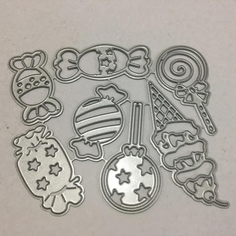 Description Picture 6 of itemCandy Frame Set Metal Cutting Dies Lollipop Die Cut Stencil Scrapbooking Embossing 2024 New Christmas Craft Stamps And Dies