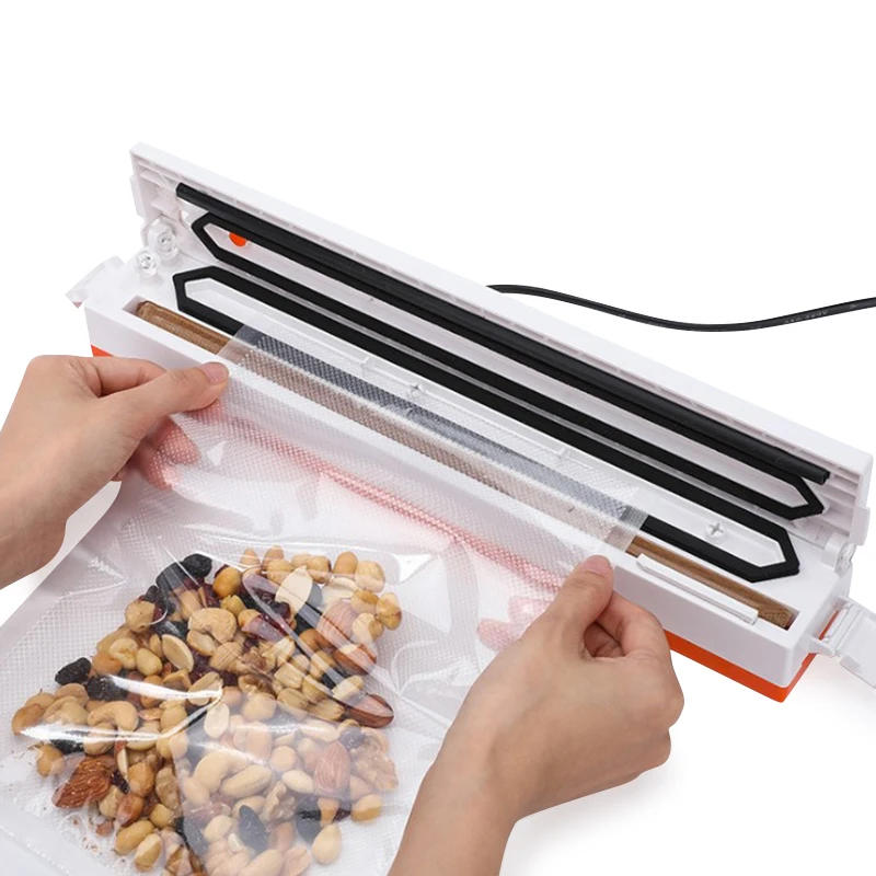 Description Picture 3 of itemVacuum Sealer Machine Handheld 220V Home Kitchen Professional Food Packaging Machine Household Film Sealer With 10PCS Bags