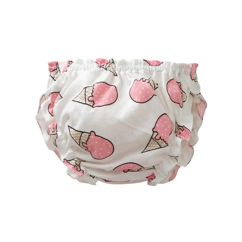 Description Picture 3 of itemFashion Kids 100%Cotton Panties Girl Baby Infant Newborn Cute Fruit Print Underpants for Children Gift Baby Boy Underwear