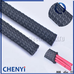 10M Width 4/6/8/10/12/14/16/20mm Cable Sleeve black Wire Protection PET Nylon Cable Sleeves wire cable Braided Cable Sleeve