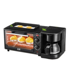 Multi-Function Electric Oven Three-In-One Breakfast Machine Drip Coffee Home Bread Sandwich Toaster Home Breakfast Machine