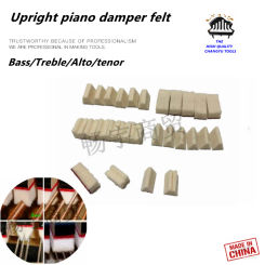 Piano tuning accessories 30PCS Upright piano damper felt Bass/Treble/Alto/tenor triangle wool/Flowering it/Slot wool Piano parts