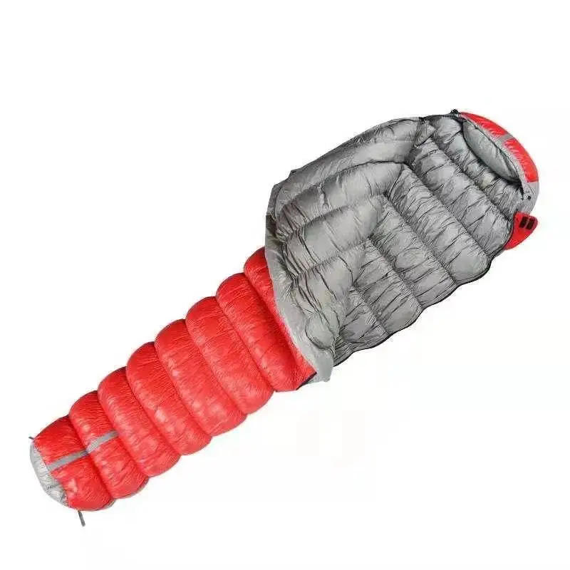 Description Picture 3 of itemSuper Warm Ultralarge 225*90CM 2500G/3000G White Goose Down Filling Ultralight Waterproof Camping Winter Sleeping Bag
