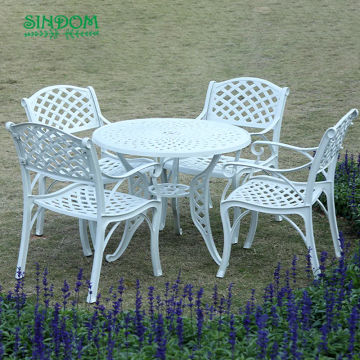 Best Quality Popular Coffee Patio Furniture Table and Chairs Set for Villa