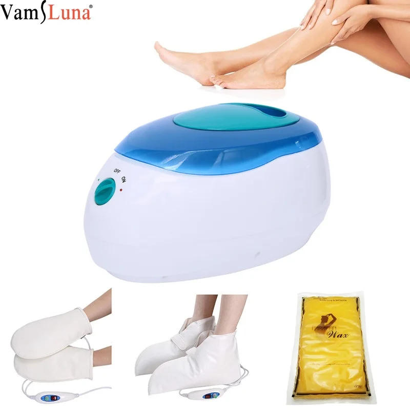 Description Picture 3 of item2.2L Wax Heated Warmer Paraffin Melting Machine&350g Wax&Electrical Booties and Gloves for Hydrating Salon Spa and Depilation