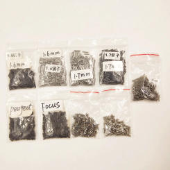 200pcs/lot Car Flip Remote Key Fixed Pins Screws Locksmith Tools Part Repair Accessories Locksmith Tools Supplies