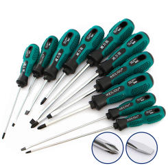 1Pcs Slotted Phillips Screwdriver 3mm 5mm 6mm Magnetic Screw Driver Drill Bit