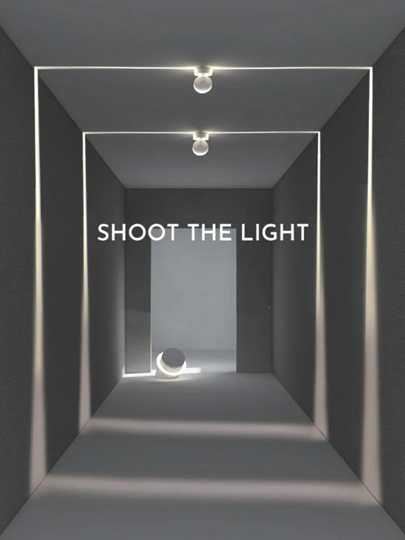 Description Picture 4 of itemModern RGB LED Ceiling Light Wall Windows Sill Light Balcony Bedroom Corridor Bar Decor Atmosphere Lamp Remote Control Spotlight