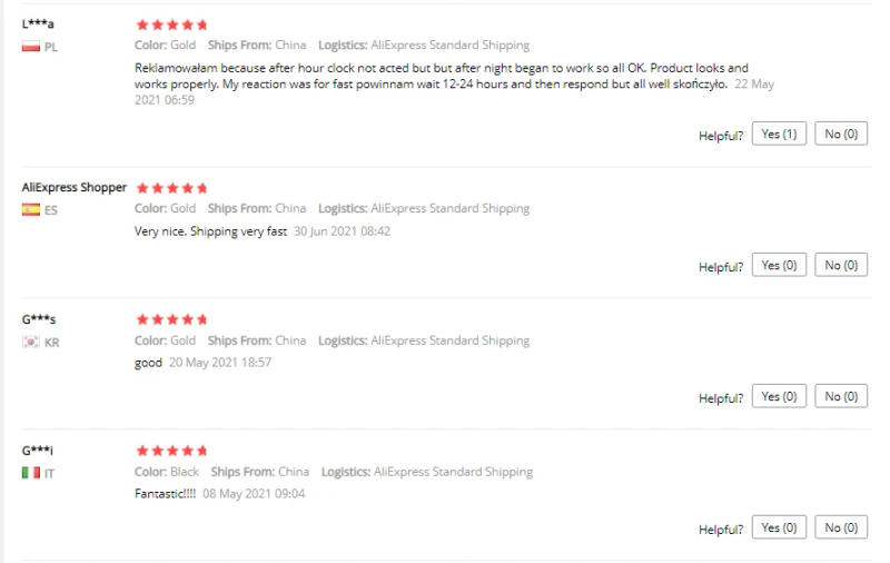 Description Picture 3 of itemVintage Metal Wall Clock Modern Design For Home Office Decor Hanging Watches Living Room Classic Brief European Wall Clock