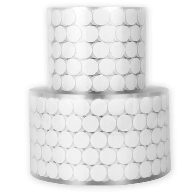 Description Picture 4 of item54pairs 10mm Self Adhesive Fastener Tape Dots Strong Glue Magic Sticker Disc White Black Round Coins Hook Loop
