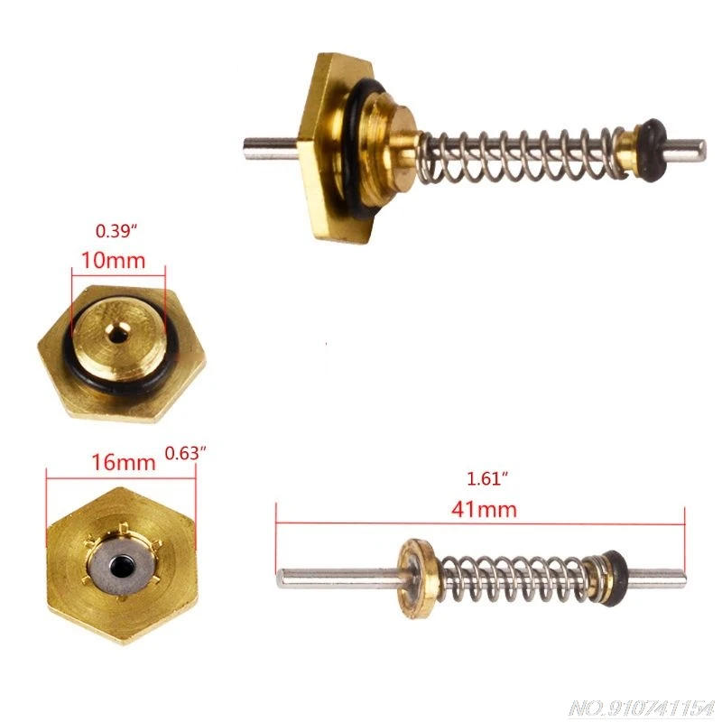 Description Picture 3 of item10 Pcs Gas Boiler Water Linkage Valve Thimble 10mm/12mm Length for LPG Water Heater Valve Home Appliance D14 20 Dropshipping