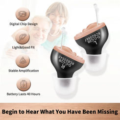 Digital Hearing Aid in the Ear Intelligent Programmable Audifono Sound Amplifier First Aids For Deaf Elderly Dropshipping