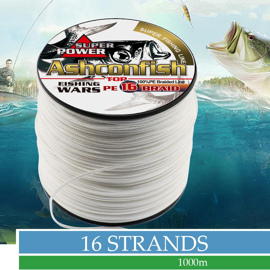 Description Picture 6 of itemhollowcore braided fishing line 2000M resistant for sea Ocean Boat Fishing ice thread spliced 20LBS-500LBS tackle rope saltwater