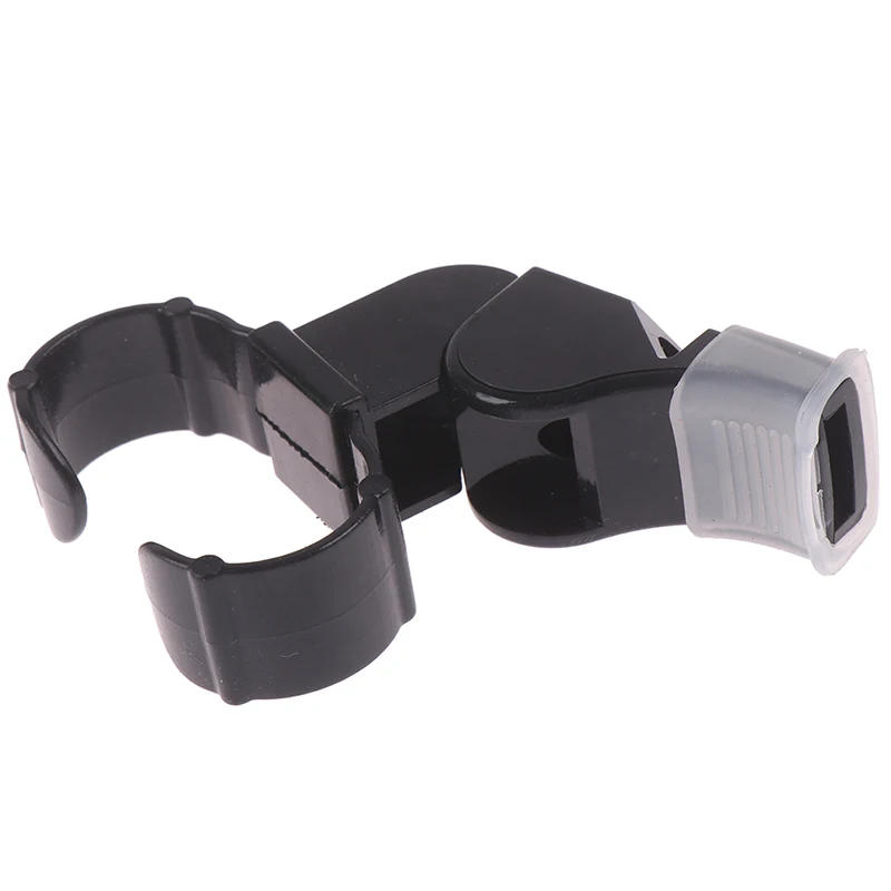 Description Picture 3 of item1 PC New Black Plastic Pealess Finger Grip Sports Referee Whistle