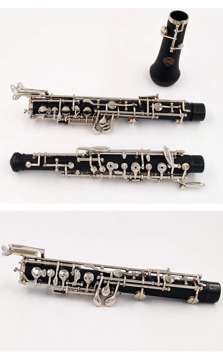 Description Picture 2 of itemMORESKY Professional C Key Oboe Semi-automatic Style Cupronickel nickelplate MORESKY Oboe S01
