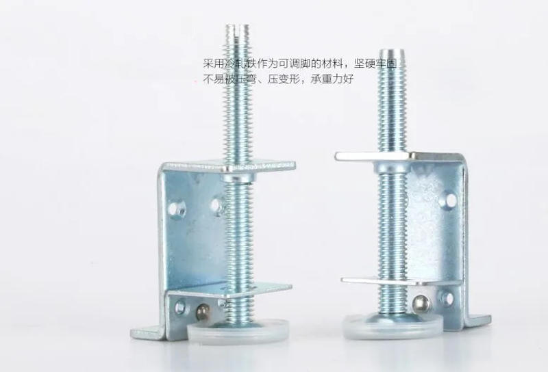 Description Picture 6 of itemAnti Slip furniture feet leveler Threaded Adjustable support legs for Sofa table bed Cabinet Corner Bracket protector Hardware