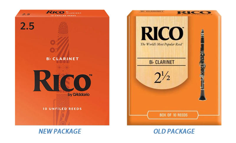 Description Picture 2 of itemRICO Bb Clarinet Reeds - Reeds for Bb Clarinet - Crafted for Beginners, Students, Educators2.0#, 2.5#, 3.0# Yellow 10-pack