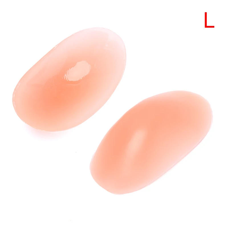 Description Picture 4 of itemHot Sale 1 Pair Shoulder Push-up Pads Adhesive Enhancer Pad Invisible Soft Silicone S / L