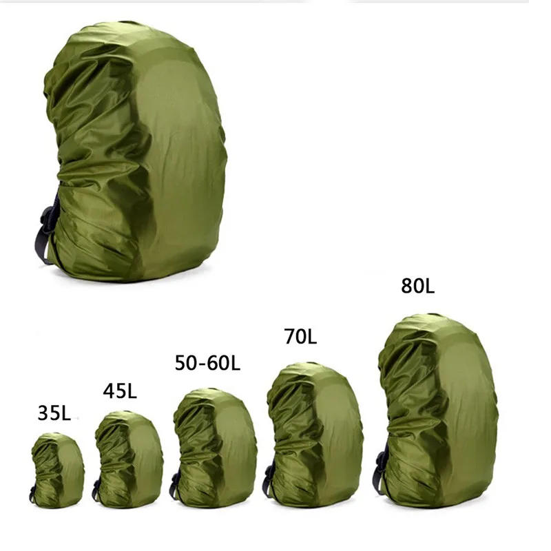 Description Picture 4 of itemRain Cover Backpack 35L 45L 50L-60L 70L Waterproof Bag Camo Tactical Outdoor Camping Hiking Climbing Dust Raincover