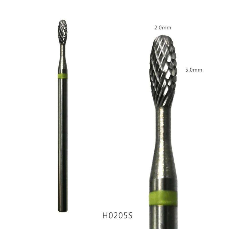 Description Picture 3 of itemHYTOOS Carbide Nail Drill Bit High Quality Cuticle Clean Bits 3/32" Rotary Manicure Cutters Gel Removal Nail Accessories