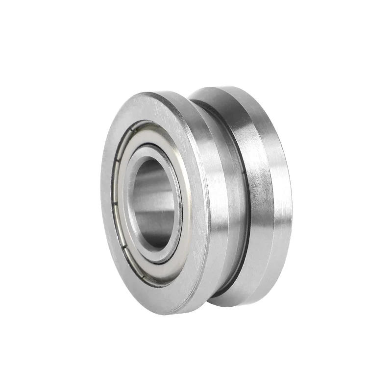 Description Picture 3 of item4pcs LV202-41 ZZ 15x41x20 mm V groove puller roller ball bearing Traces walking guide rail bearings 15mm * 41mm * 20mm