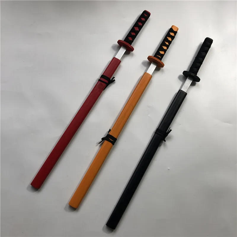 Description Picture 4 of itemCosplay Wooden Sword Mini Simulated Animation Prop Weapon Anime Katana Samurai Ninja Performance Props Gift Toys For Kids 73cm