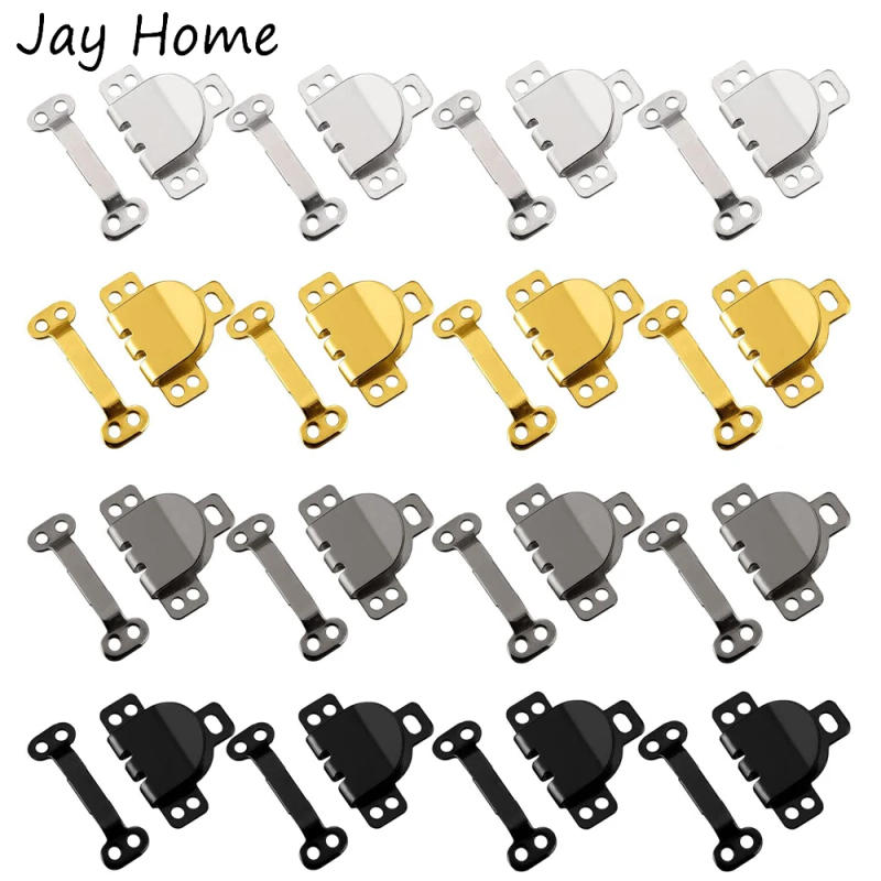 Description Picture 2 of item50 Sets Skirt Hooks and Eyes Hook and Eye Latch for Clothing Bra Trousers Skirt Dress and Sewing DIY Garment Accessories Craft